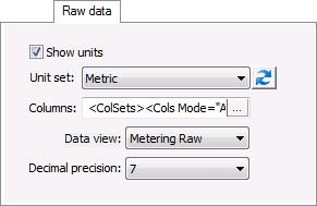 Raw Data Properties